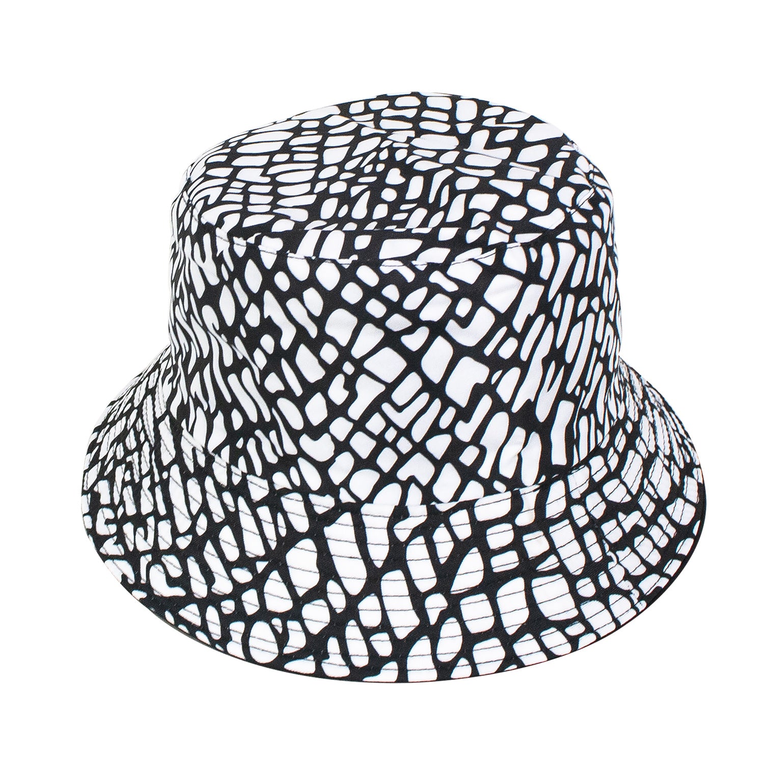 Web Polyester Bucket Hat Doba Black
